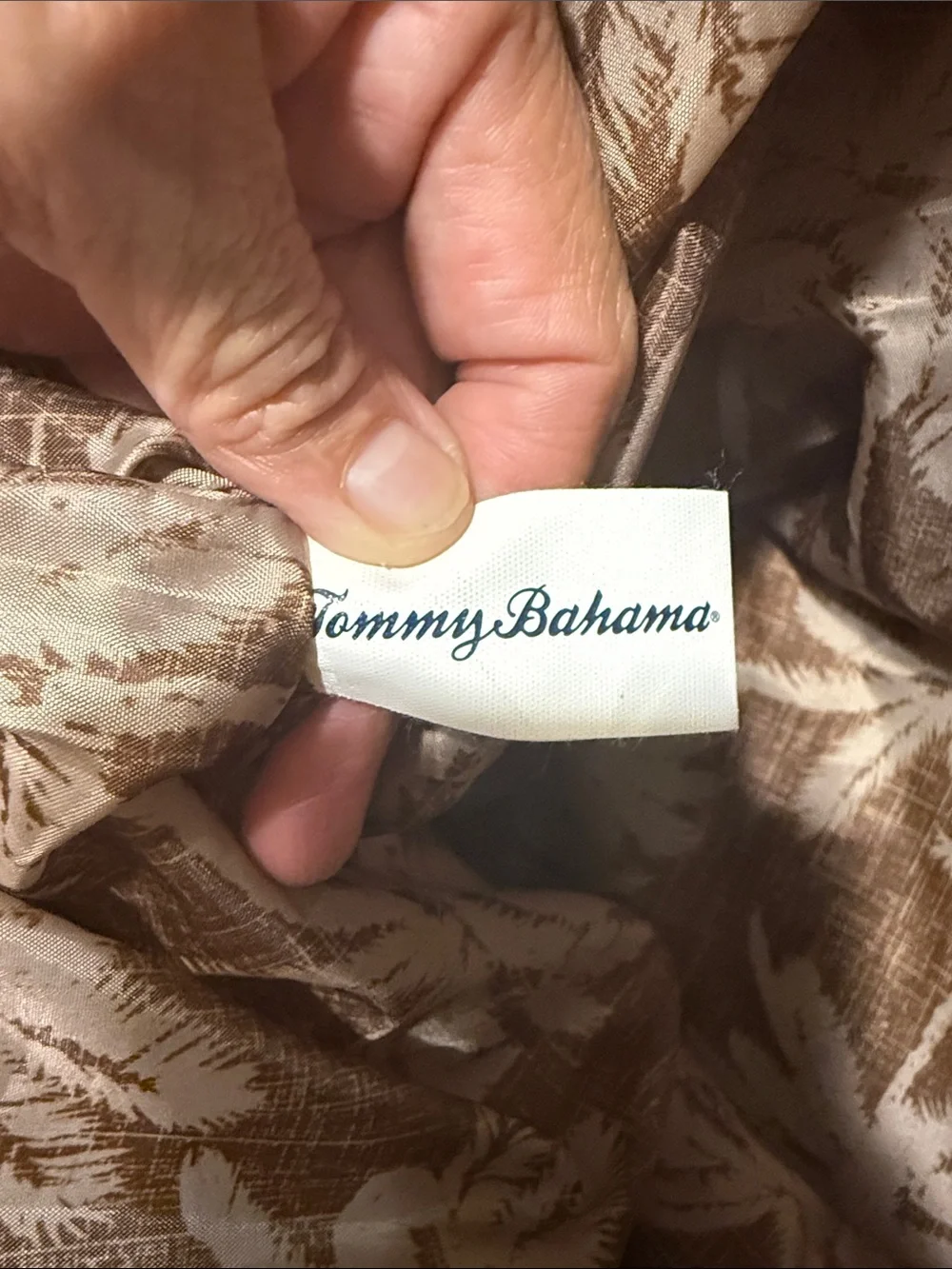 Tommy Bahama Canvas Travel Bag Weekend Tote Duffel Bag